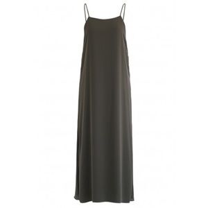 NWT Chicwish Split Shift Cami Dress in Dark Green S-M